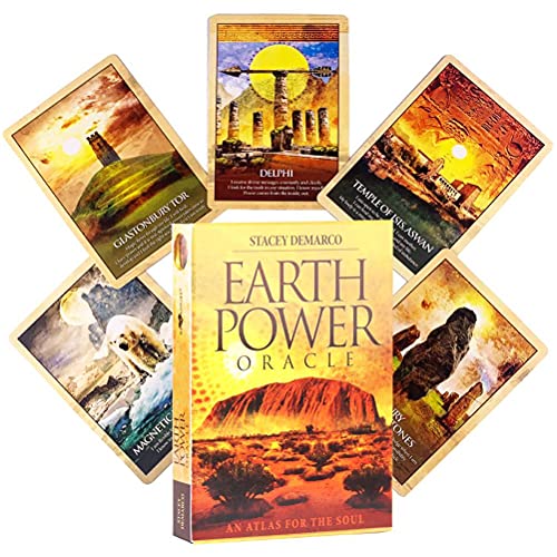 Erdmacht Orakelkarten,Earth Power ​​Oracle Cards,Tarot Card,Family Game von ChenYiCard