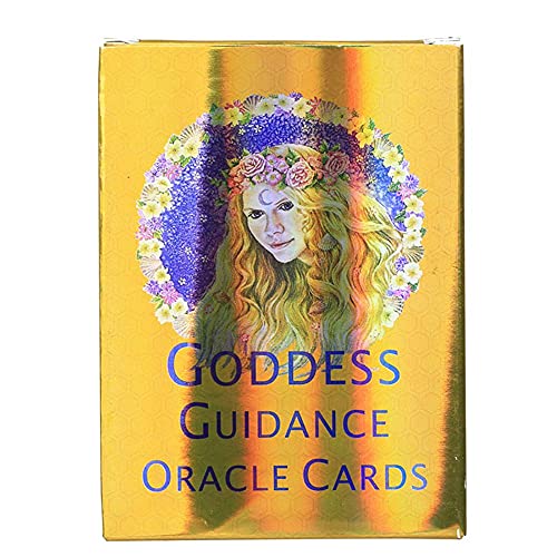 Goddess Guidance Orakel Laserkarten,Goddess Guidance Oracle ​​​Laser Cards,Tarot Card,Family Game von ChenYiCard