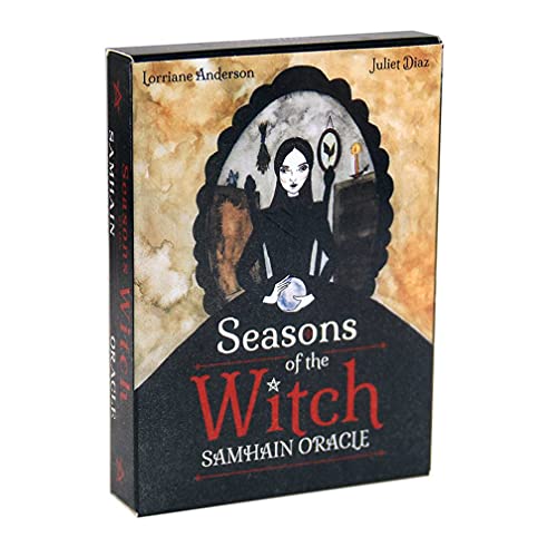 Jahreszeiten der Hexe: Samhain-Orakelkarten,Seasons of The Witch: Samhain Oracle Cards,Tarot Card,Family Game von ChenYiCard