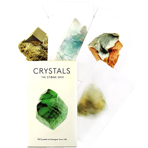 Kristalle das Stein-Tarot-Deck,Crystals The Stone Tarot Deck,Tarot Card,Family Game von ChenYiCard