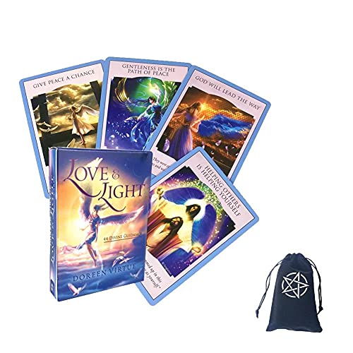 Orakelkarten der Liebe und des Lichts,Love and Light Oracle Cards with Bag Family Game von ChenYiCard