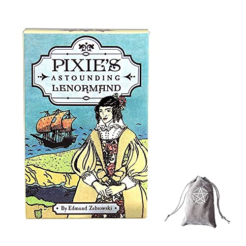 Pixies erstaunliche Lenormand-Tarot-Karten,Pixie's Astounding Lenormand Tarot Cards with Bag Family Game von ChenYiCard