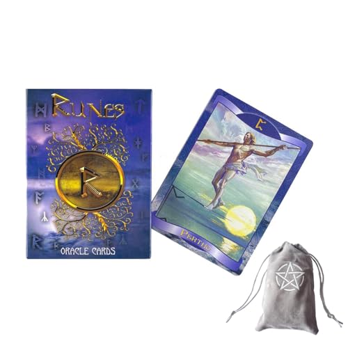 Runen-orakel-tarotkarten,Runes Oracle Tarot Cards with Bag Family Game von ChenYiCard