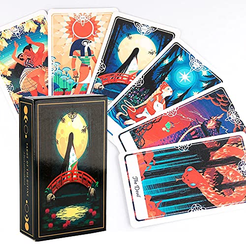 Tarot der göttlichen Karten,Tarot of The Divine Cards,Tarot Card,Family Game von ChenYiCard