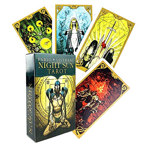 Tarotkarten der Nachtsonne,Night Sun Tarot Cards,Tarot Card,Family Game von ChenYiCard