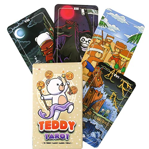 Teddy Tarot,Teddy Tarot,Tarot Card,Family Game von ChenYiCard