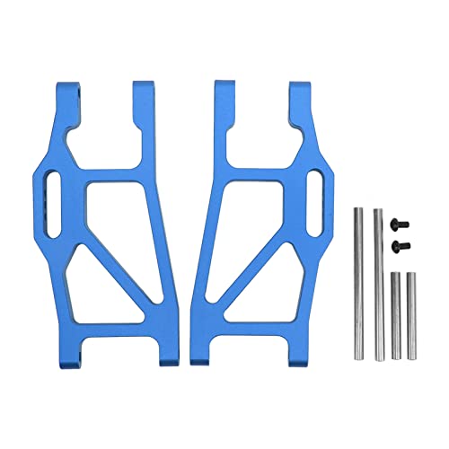 Aluminiumlegierung vorderen unteren Suspensionsarmen für TRAXXAS MAXX89076 4 1/10 RC -Auto, hohe Haltbarkeit, einfache Installation, Perfekter Austausch für reibungsloses Lauf (Blue) von ChengyuWei