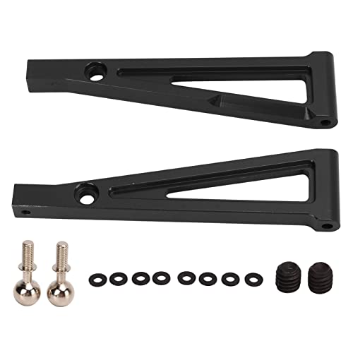 ChengyuWei 2pcs Aluminium -Legierung vordere Schwung Arm Set für ARRMA 1/8 RC -Autos, leichte Aufhängung Upgrade, Reduzierung der Vibration, Glatte Fahrt, einfache Installation (Black) von ChengyuWei