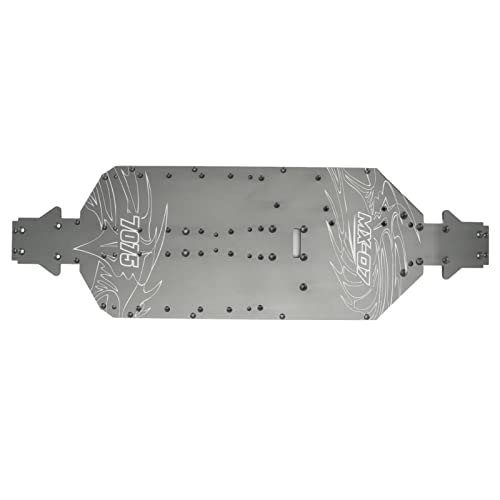 ChengyuWei 7075 Aluminium -Legierung CNC RC -Auto -Chassis -Platten -Upgrade -Teil für ZD Racing 1/7 MX 07 Legierungsgrau -Installationsstärke und Haltbarkeit ChengyuWei 7075 Aluminium -Legierung CNC RC -Auto -Chassis -Platten -Upgrade -Teil für ZD Racing 1/7 MX 07 Legierungsgrau -Installationsstärke und Haltbarkeit von ChengyuWei