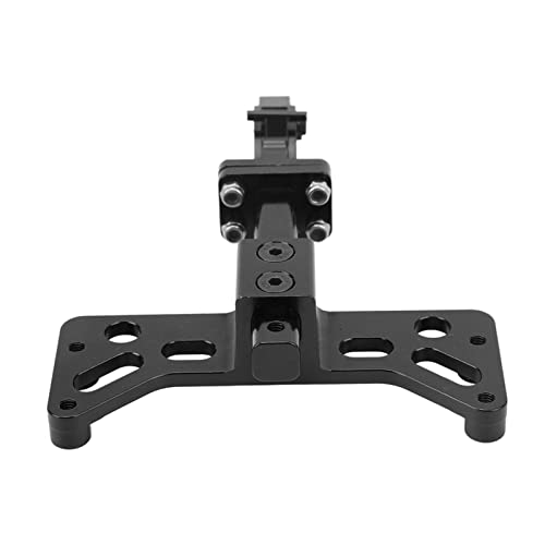 ChengyuWei Aluminiumlegierung RC -Anhängerhaken, leichte Anhängerkupplungshalterung für verbesserte Simulation und Fahrzeugtraktion, kompatibel mit SCX6 1/6 Fernbedienungsauto (Black) von ChengyuWei