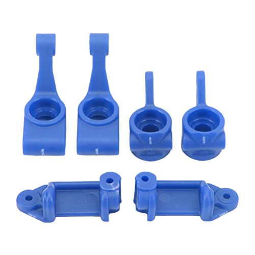 ChengyuWei Durably Plastic Steering Cup Rear Axle Cup with C Hub Carrier Set for Rustler Stampede Slash 2WD 1/10 RC Car Upgrade Parts (Dark Blue) von ChengyuWei
