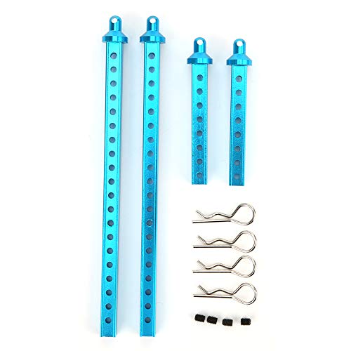 ChengyuWei Front Rear Car Column Accessory, Lightweight Aluminum Alloy, Fit for RGT 136100 1/10 RC Car, Direct Fitment, Improves Overall Performance (Blue 68128B) von ChengyuWei