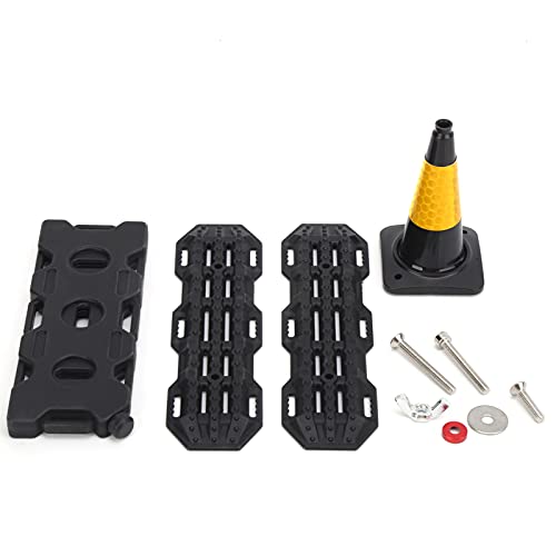 ChengyuWei Plastik -RC -Autozubehör -Set für die Simulation von Sandleiter -Wiederherstellungsscheiben Simulation Treibstoff (Black) von ChengyuWei
