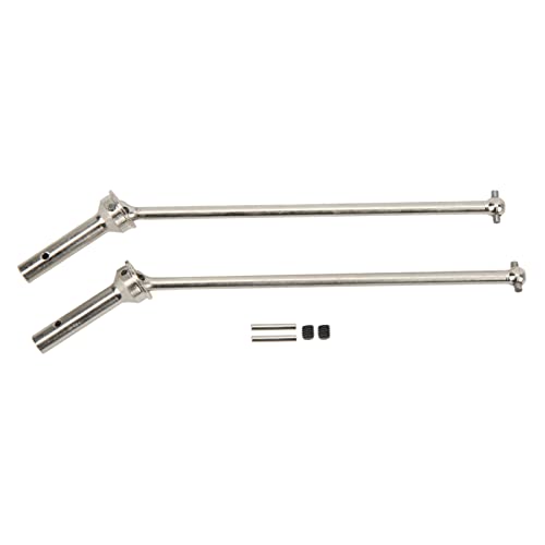 ChengyuWei Premium Steel 185mm CVD Driveshaft Set for ARRMA 1/7 1/8 RC Cars Enhances Driving Force and Control with Smoother Driving Experience (Silver) von ChengyuWei