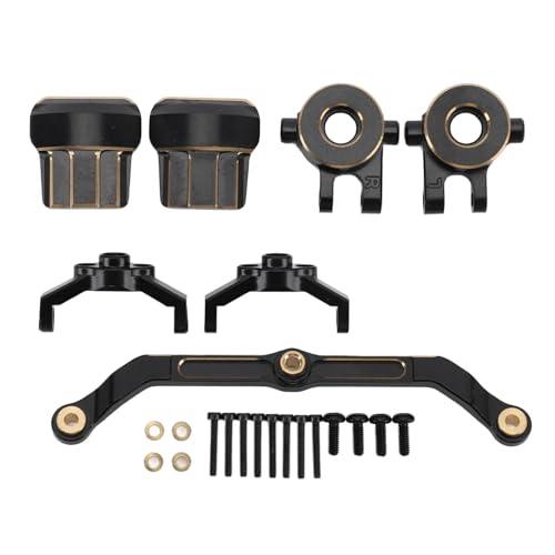 ChengyuWei Upgrade -Lenkungskit für 4M RC -Crawler, Messingmaterial, hohe Haltbarkeit, einfache Installation, Verbesserung der Gesamtleistung, Beinhalten Lenkblöcke, Knöchelverbindungen, ChengyuWei Upgrade -Lenkungskit für 4M RC -Crawler, Messingmaterial, hohe Haltbarkeit, einfache Installation, Verbesserung der Gesamtleistung, Beinhalten Lenkblöcke, Knöchelverbindungen, von ChengyuWei