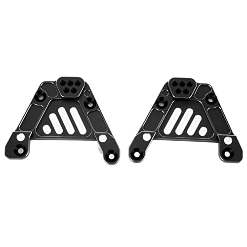 ChengyuWei Verbesserter Heckschockturm für axiale SCX6 1/6, CNC -Aluminiumlegierung, verbessert Haltbarkeit und Stabilität, einfache Installation, schützt das Chassis, resistent gegen (Black) von ChengyuWei