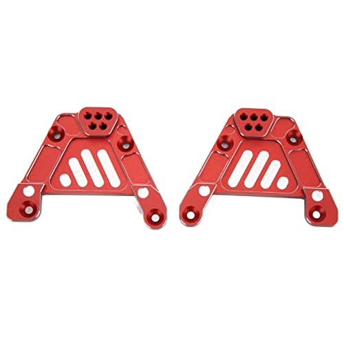 ChengyuWei Verbesserter Heckschockturm für axiale SCX6 1/6, CNC -Aluminiumlegierung, verbessert Haltbarkeit und Stabilität, einfache Installation, schützt das Chassis, resistent gegen (Red) von ChengyuWei