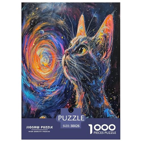 Niedliche Katze Puzzles 1000 Teile Schwer Puzzle Spielzeug Pädagogisches Spiel Impossible Herausforderung Spielzeug Für Erwachsene Und Kinder Ab 12 Jahren 38x26cm/1000pcs Niedliche Katze Puzzles 1000 Teile Schwer Puzzle Spielzeug Pädagogisches Spiel Impossible Herausforderung Spielzeug Für Erwachsene Und Kinder Ab 12 Jahren 38x26cm/1000pcs von ChengzeTCo