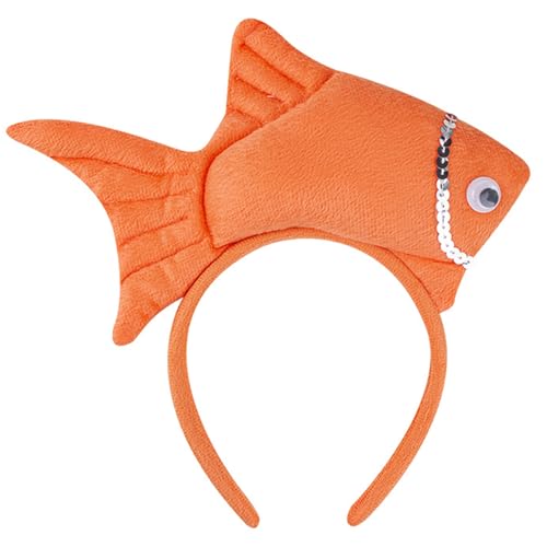 Chenxi Studio 1/3-teiliges Fisch-Kostüm-Zubehör-Set, Fisch-Stirnband, Fliege, Tutus, Rock, Zubehör-Set für Kinder, Mädchen, Fischkostüme, Requisiten von Chenxi Studio
