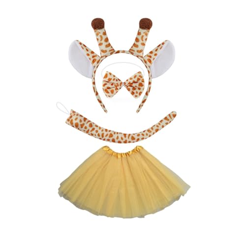 Chenxi Studio Giraffenohr-Haarreif, Kostümzubehör, Tier-Kopfbedeckung, Make-up-Dekorationen, Plüsch-Giraffen-Haarband, Halloween-Haarband Chenxi Studio Giraffenohr-Haarreif, Kostümzubehör, Tier-Kopfbedeckung, Make-up-Dekorationen, Plüsch-Giraffen-Haarband, Halloween-Haarband von Chenxi Studio