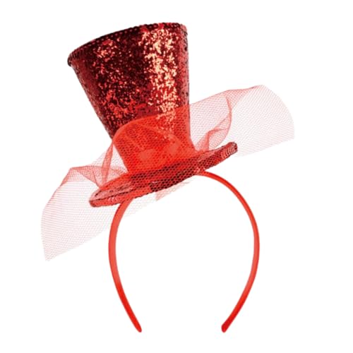 Chenxi Studio Kinder-Haarreif mit Zylinderhut für Halloween, Weihnachten, Neujahr, Brautparty, 1920er Jahre, Tophat-Stirnband Chenxi Studio Kinder-Haarreif mit Zylinderhut für Halloween, Weihnachten, Neujahr, Brautparty, 1920er Jahre, Tophat-Stirnband von Chenxi Studio