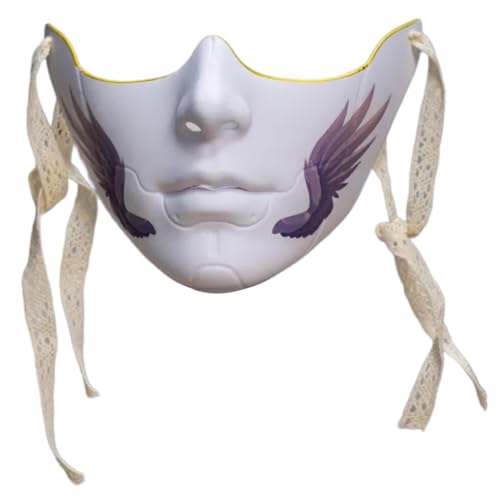 Chenxi Studio Maskerade Beauty Mechanische Halbgesichtsparty Halloween Cosplay für Frauen Männer Ästhetik Chenxi Studio Maskerade Beauty Mechanische Halbgesichtsparty Halloween Cosplay für Frauen Männer Ästhetik von Chenxi Studio