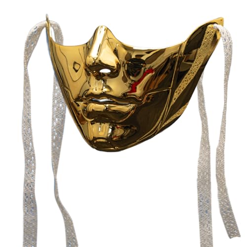 Chenxi Studio Maskerade Beauty Mechanische Halbgesichtsparty Halloween Cosplay für Frauen Männer Ästhetik Chenxi Studio Maskerade Beauty Mechanische Halbgesichtsparty Halloween Cosplay für Frauen Männer Ästhetik von Chenxi Studio