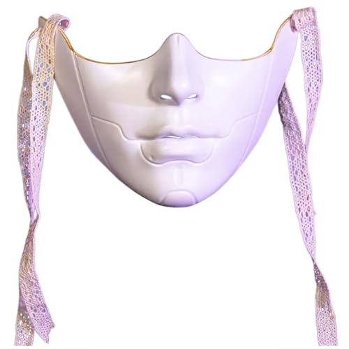 Chenxi Studio Maskerade Beauty Mechanische Halbgesichtsparty Halloween Cosplay für Frauen Männer Ästhetik Chenxi Studio Maskerade Beauty Mechanische Halbgesichtsparty Halloween Cosplay für Frauen Männer Ästhetik von Chenxi Studio