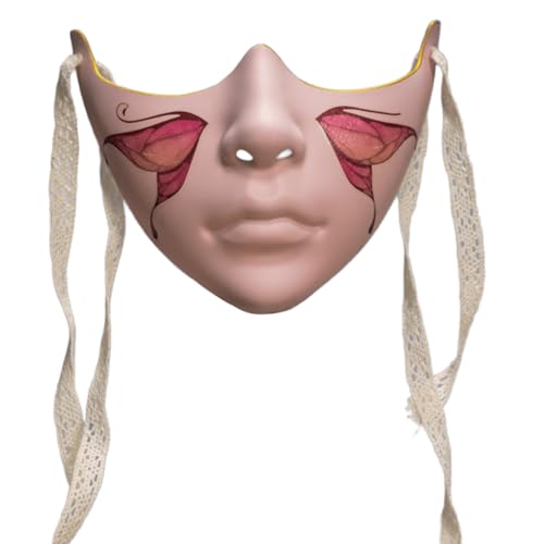 Chenxi Studio Maskerade Beauty Mechanische Halbgesichtsparty Halloween Cosplay für Frauen Männer Ästhetik Chenxi Studio Maskerade Beauty Mechanische Halbgesichtsparty Halloween Cosplay für Frauen Männer Ästhetik von Chenxi Studio