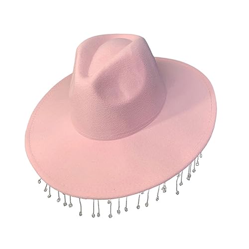 Cowboyhut für Bühnenshows, Fotostudio-Requisiten, zarte Handperlen, Cowboyhut für Nachtclub Cowboyhut für Bühnenshows, Fotostudio-Requisiten, zarte Handperlen, Cowboyhut für Nachtclub von Chenxi Studio