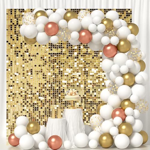 Wandhintergrund, glänzende Pailletten, 36 Stück, glitzernde Fotohintergründe, Dekorationen für Geburtstag, Party, Hochzeit, Verlobung, Jahrestag, Abschlussfeier Wandhintergrund, glänzende Pailletten, 36 Stück, glitzernde Fotohintergründe, Dekorationen für Geburtstag, Party, Hochzeit, Verlobung, Jahrestag, Abschlussfeier von Cherocito
