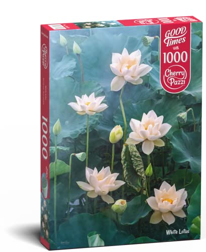 Cherry Pazzi Puzzle 1000 pièces : Lotus Blanc von Cherry Pazzi
