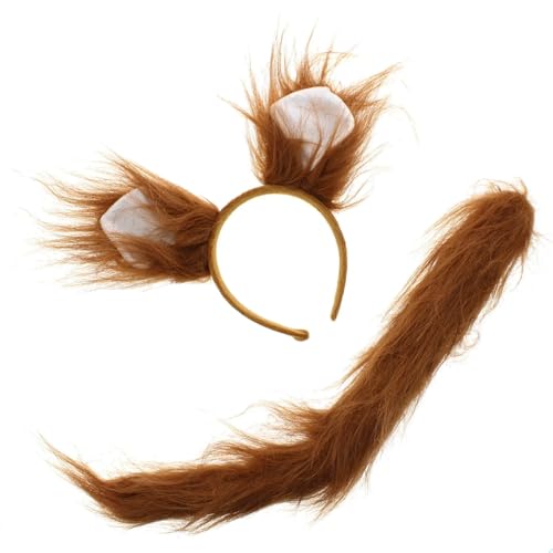 Cherry-on-Top Fuchs-Kostüm-Set mit Fuchs-Stirnband und Schwanz – ideales sofortiges Kostüm-Set Cherry-on-Top Fuchs-Kostüm-Set mit Fuchs-Stirnband und Schwanz – ideales sofortiges Kostüm-Set von Cherry-on-Top