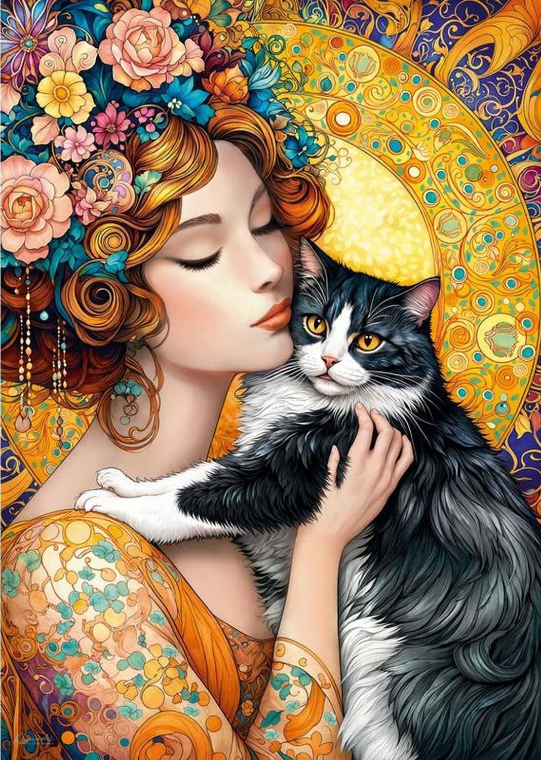 CherryPazzi Puzzle 1000 Teile – Beauty and the Beast - von CherryPazzi