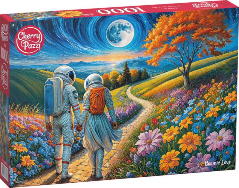 CherryPazzi Puzzle 1000 Teile - Cosmic Love - von CherryPazzi