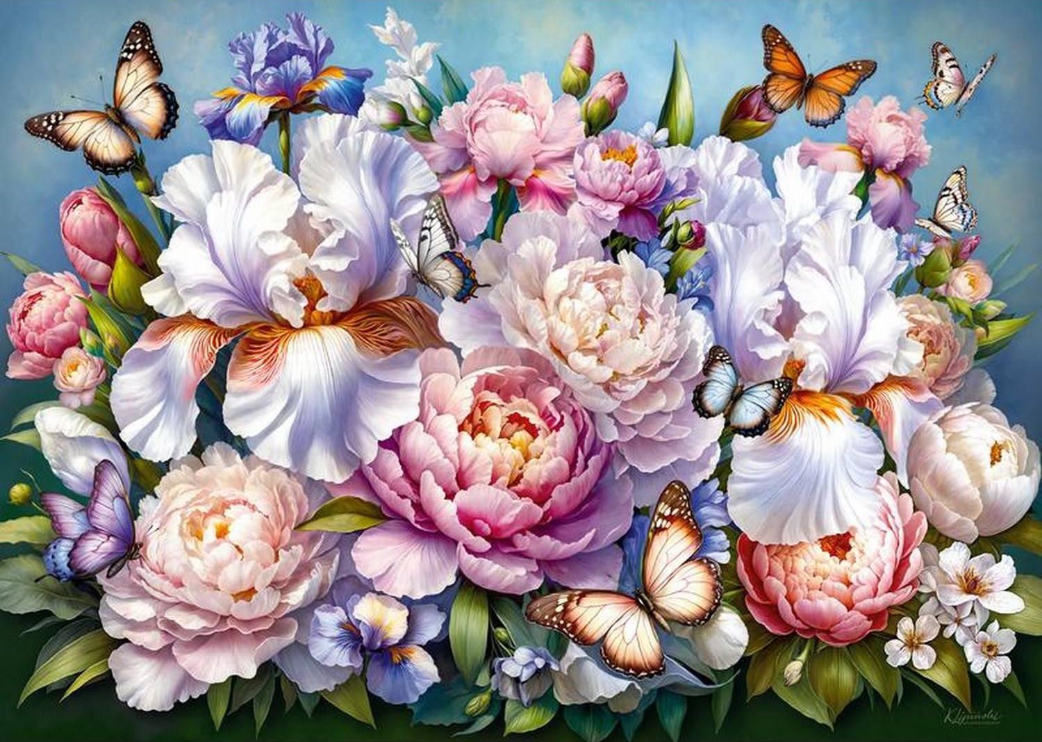 CherryPazzi Puzzle 1000 Teile – Ephemeral Beauty - von CherryPazzi