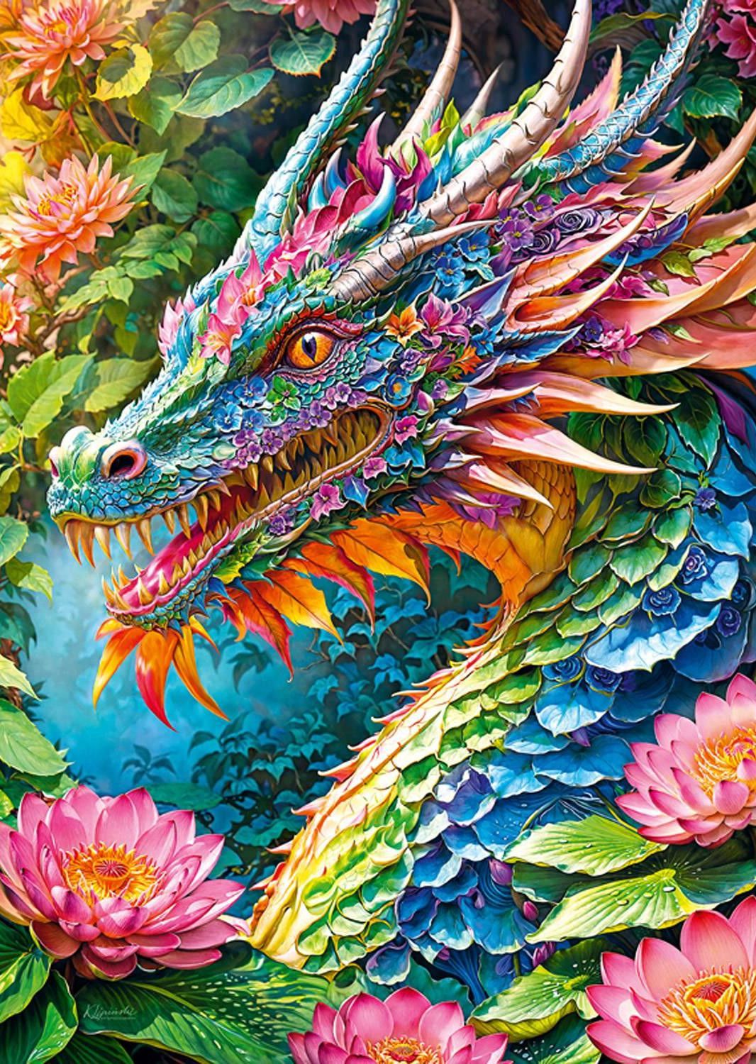 CherryPazzi Puzzle 1000 Teile – Good Luck Dragon - CherryPazzi Puzzle 1000 Teile – Good Luck Dragon - von CherryPazzi
