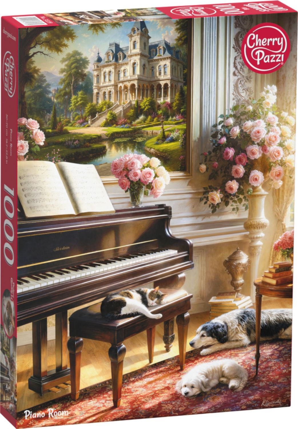 CherryPazzi Puzzle 1000 Teile – Piano Room - von CherryPazzi