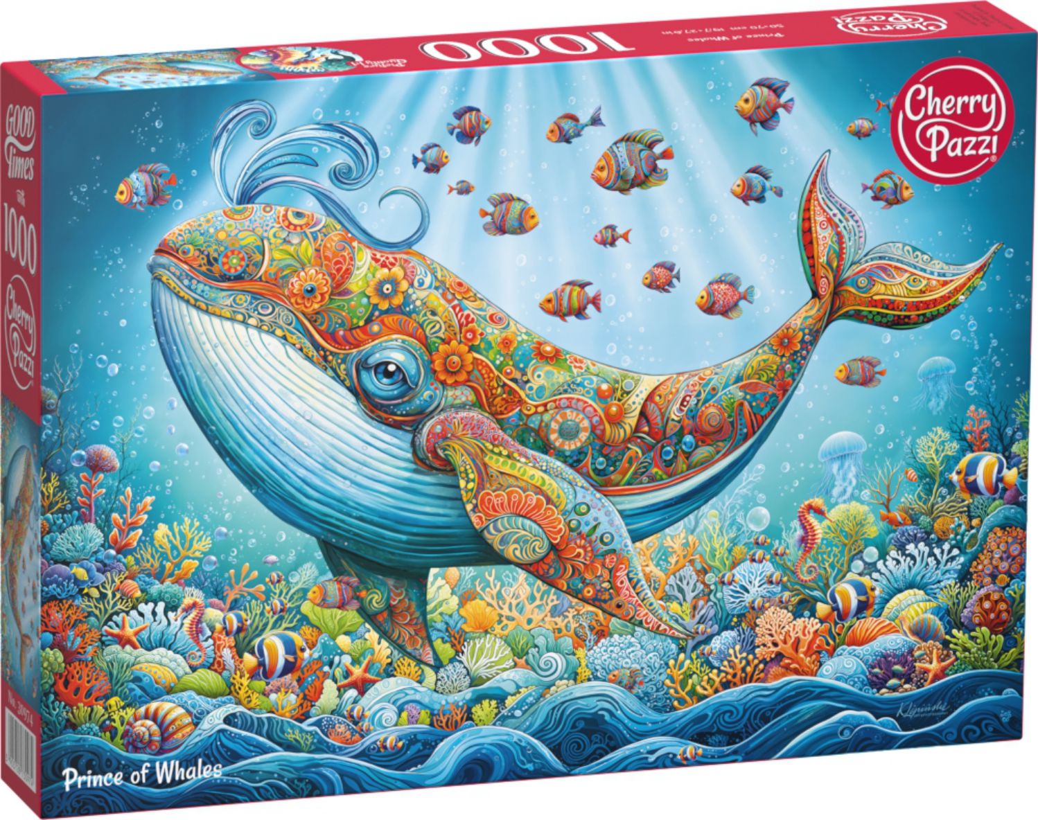 CherryPazzi Puzzle 1000 Teile - Prince of Whales - von CherryPazzi