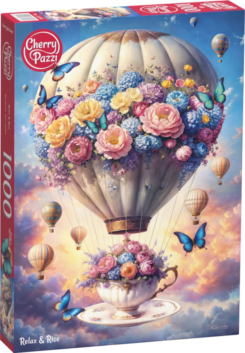CherryPazzi Puzzle 1000 Teile – Relax & Rise - von CherryPazzi