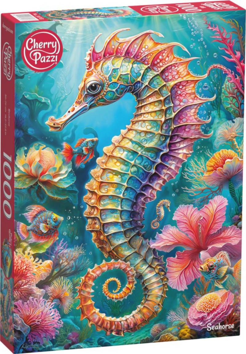 CherryPazzi Puzzle 1000 Teile - Seahorse  - von CherryPazzi