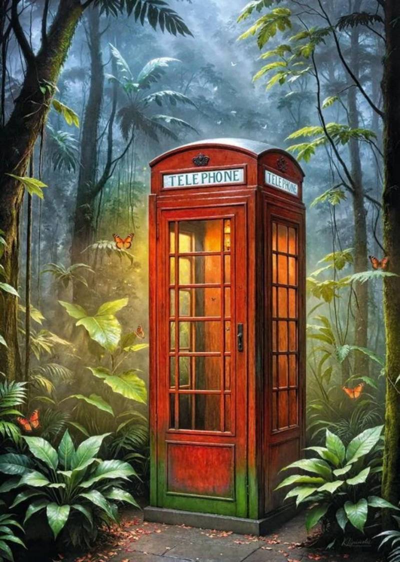 CherryPazzi Puzzle 1000 Teile – The Jungle is Calling - von CherryPazzi