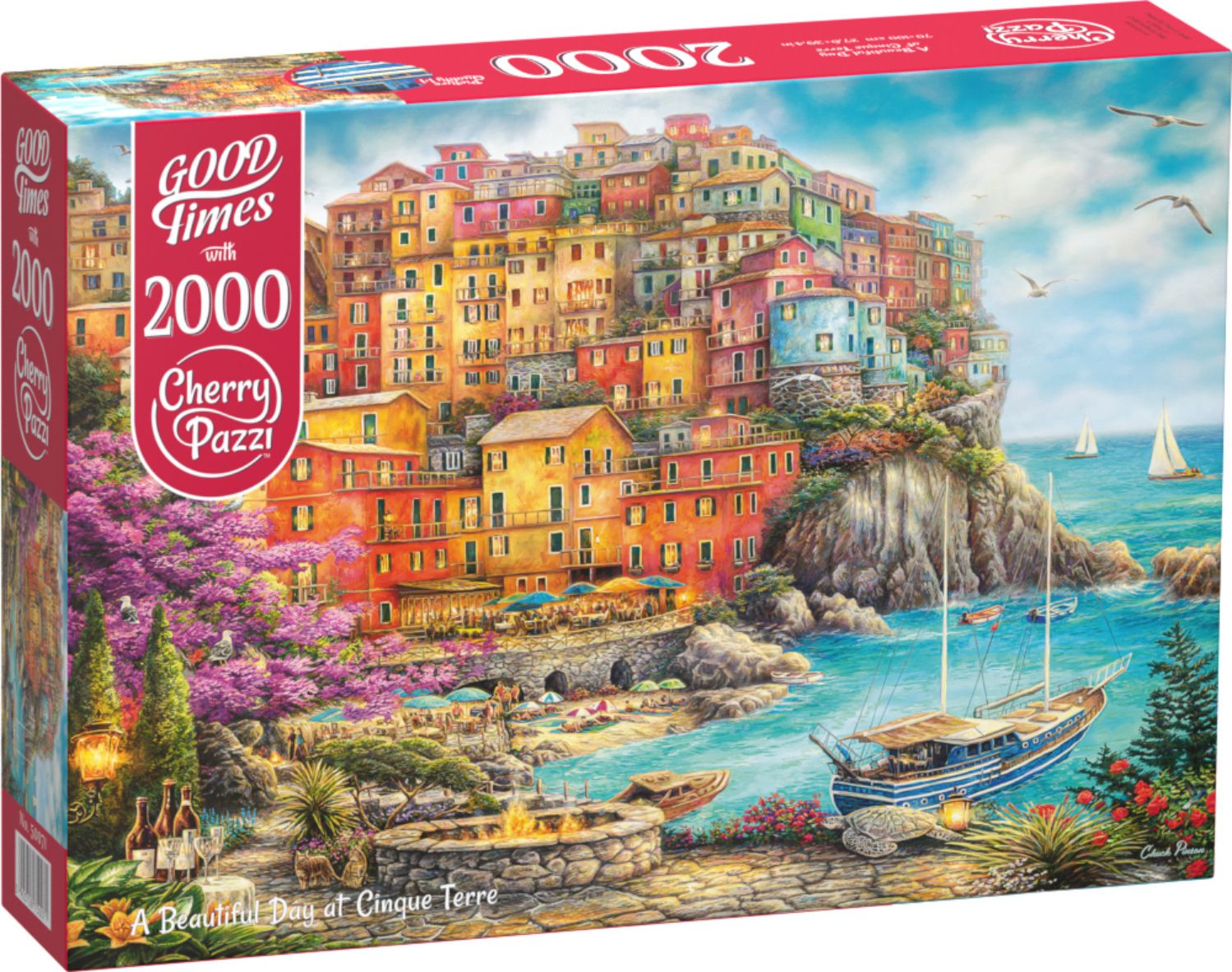 CherryPazzi Puzzle 2000 Teile - A Beautiful Day at Cinque Terre - CherryPazzi Puzzle 2000 Teile - A Beautiful Day at Cinque Terre - von CherryPazzi