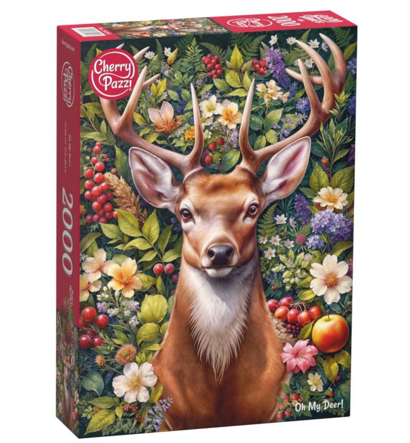 CherryPazzi Puzzle 2000 Teile – Oh my Deer! - von CherryPazzi