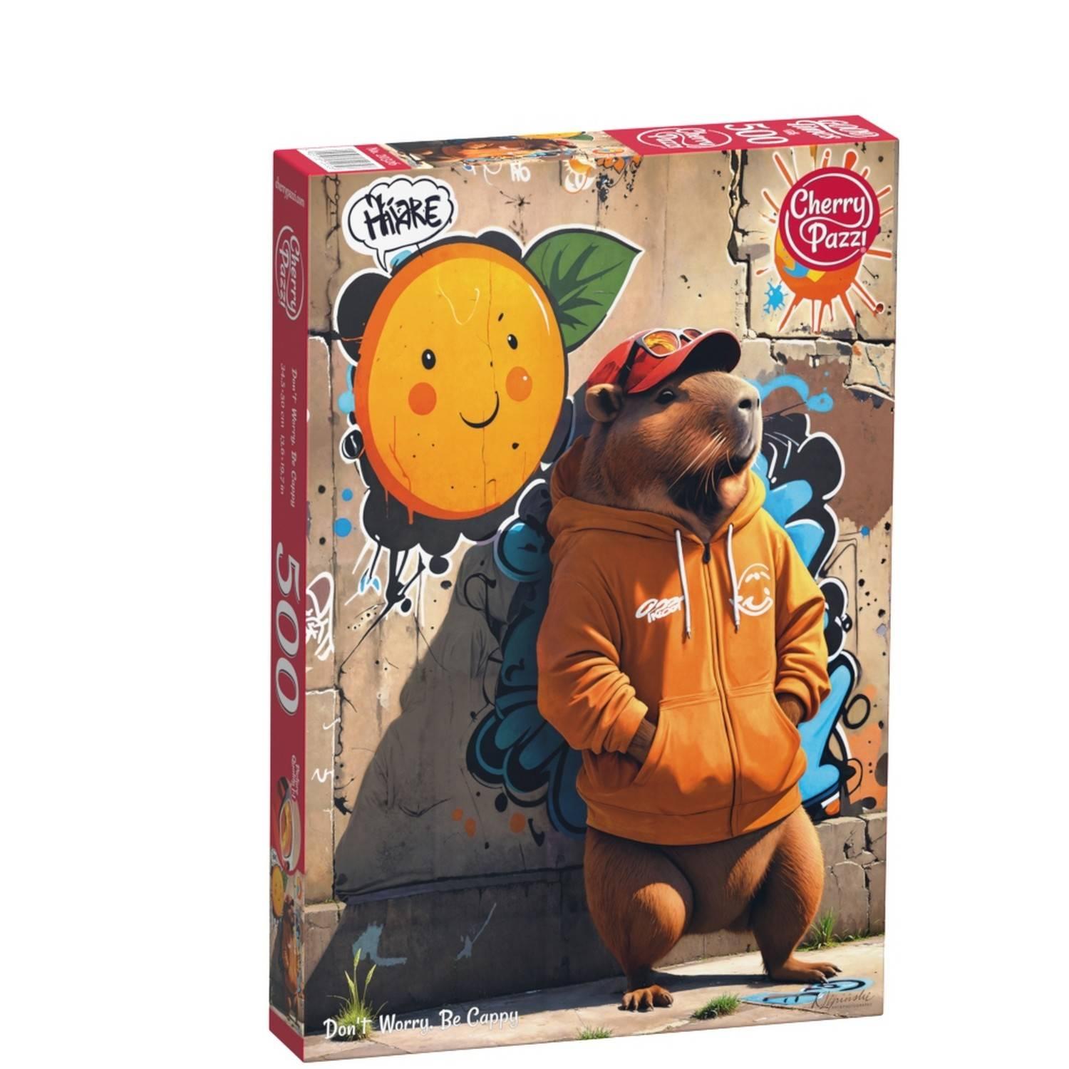 CherryPazzi Puzzle 500 Teile – Don´t worry, Be cappy - von CherryPazzi