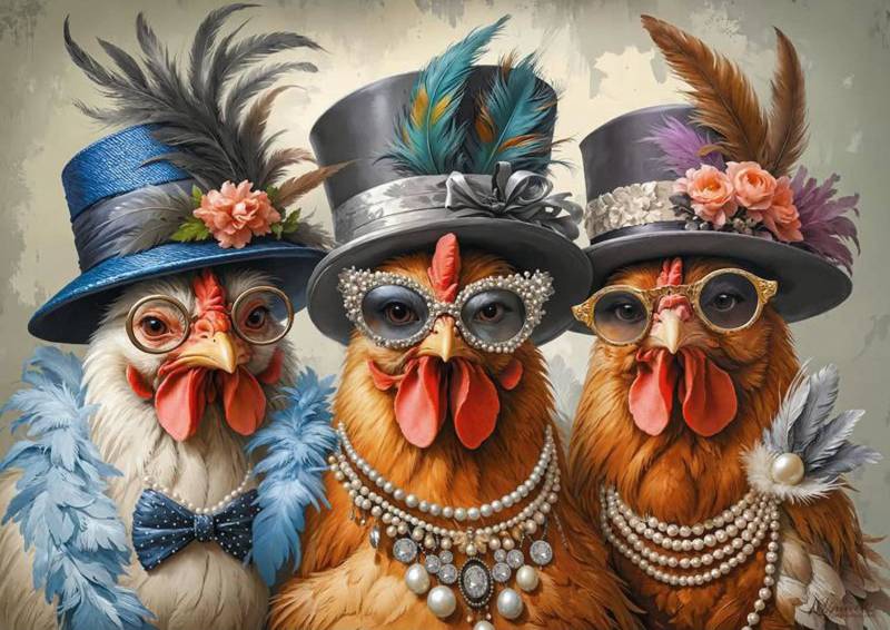 CherryPazzi Puzzle 500 Teile – High Society - von CherryPazzi