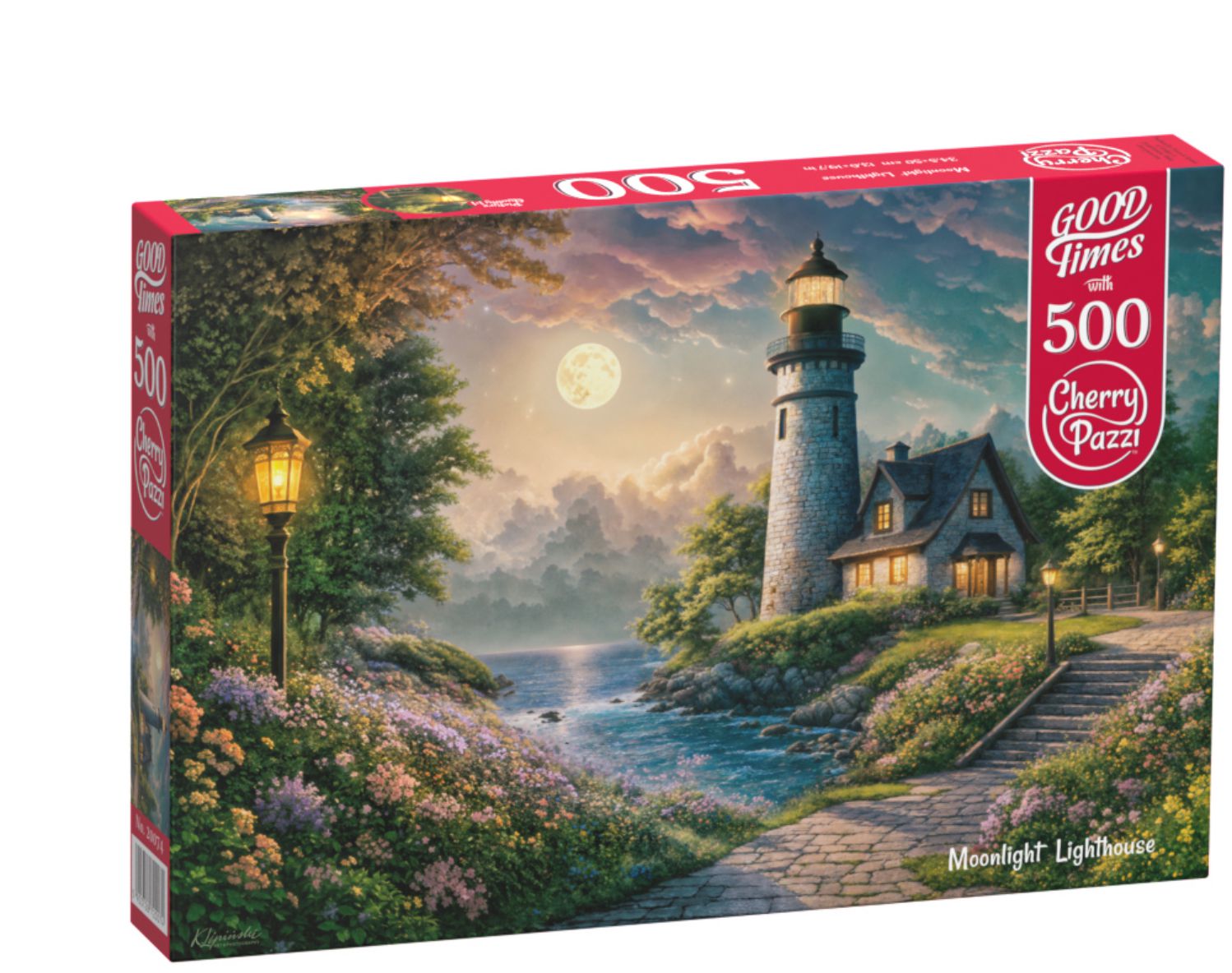 CherryPazzi Puzzle 500 Teile - Moonlight Lighthouse - CherryPazzi Puzzle 500 Teile - Moonlight Lighthouse - von CherryPazzi