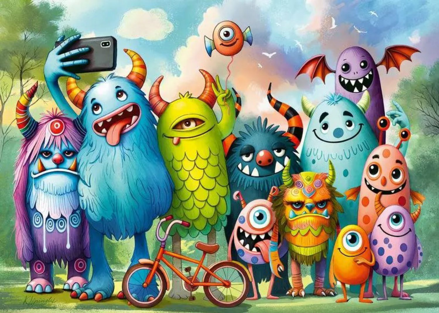 CherryPazzi Puzzle 500 Teile – Say Cheese! - von CherryPazzi