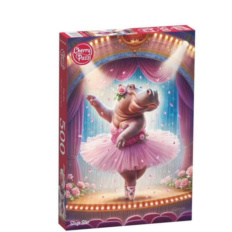CherryPazzi Puzzle 500 Teile – Stage Star - von CherryPazzi