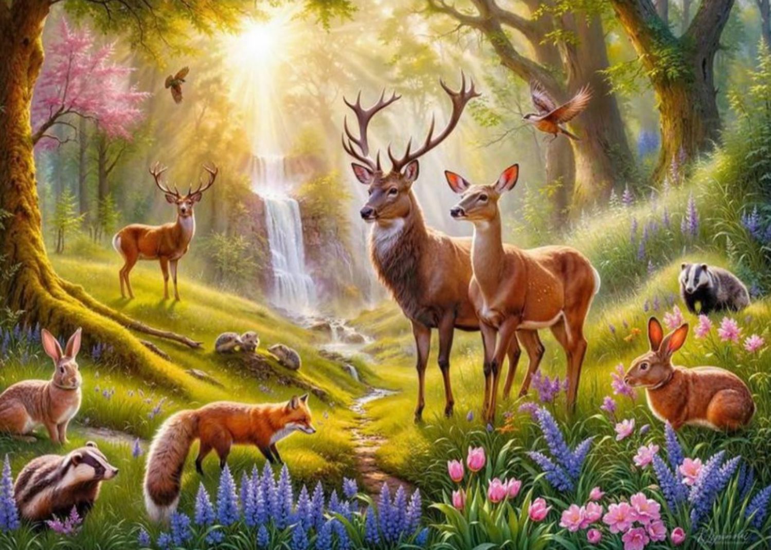 CherryPazzi Puzzle 500 Teile – The Forest Heart - CherryPazzi Puzzle 500 Teile – The Forest Heart - von CherryPazzi